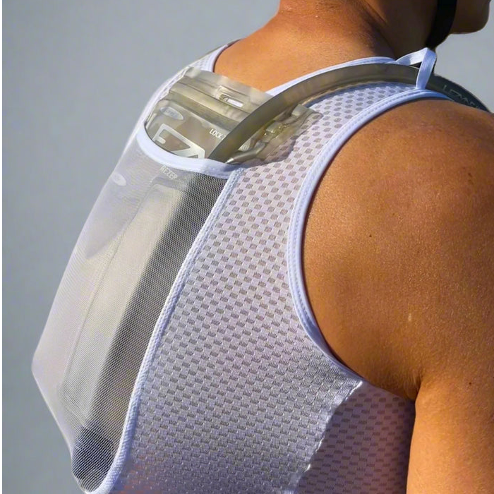 Velotoze HydroVest Base Layer - White