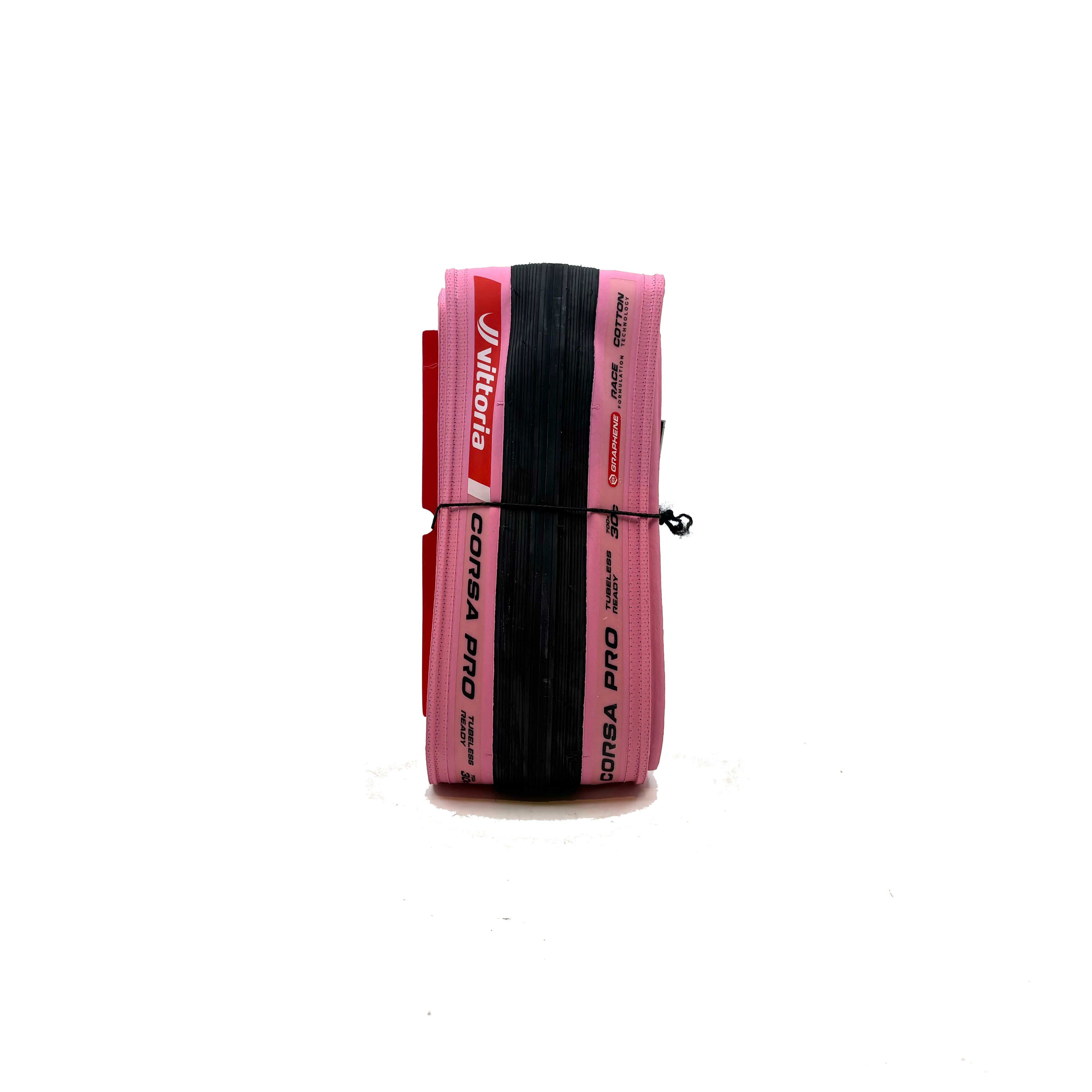 Vittoria Corsa Pro Tubeless Road Tyre - Pink (Limited Edition)