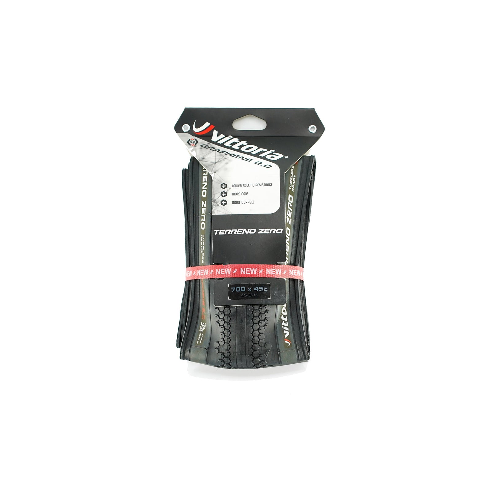 Vittoria Terreno Zero Graphene 2.0 Tubeless Ready Tyre - Anthracite