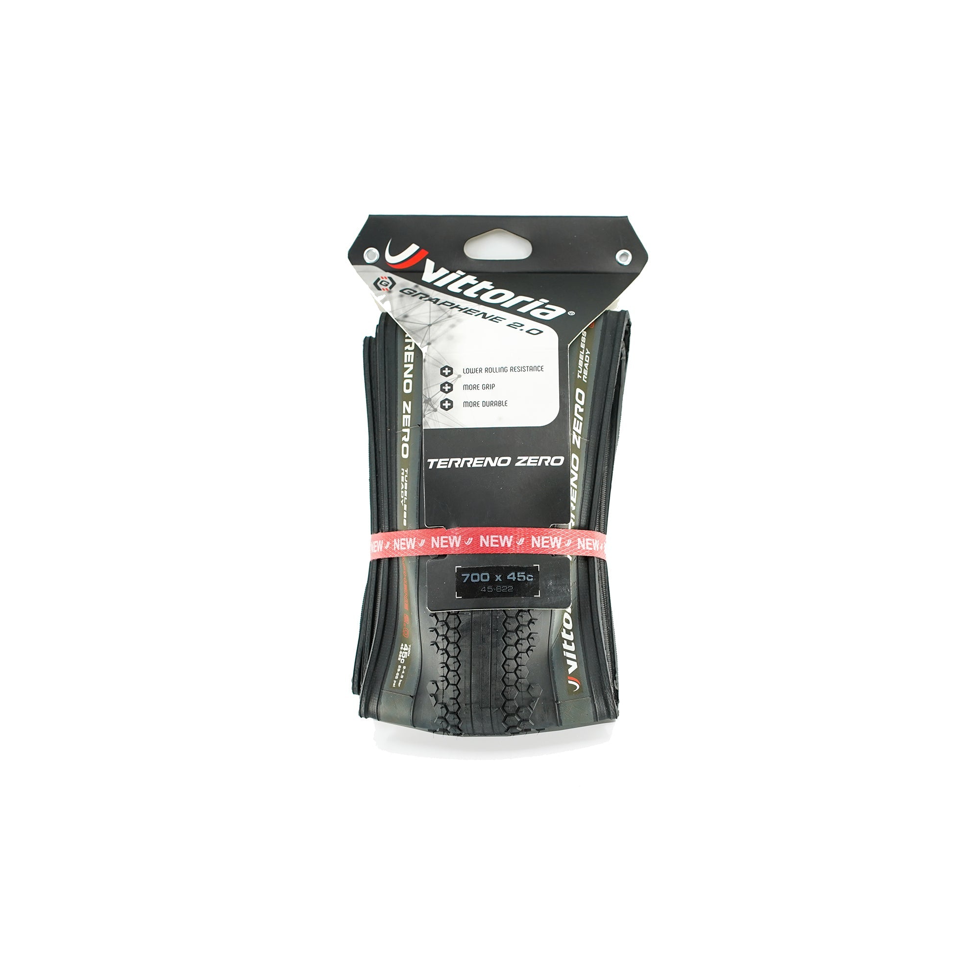 Vittoria Terreno Zero Graphene 2.0 Tubeless Ready Tyre - Anthracite