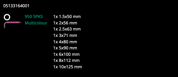 wera-950-9-hex-plus-multicolour-2-l-key-set-metric-blacklaser-contents