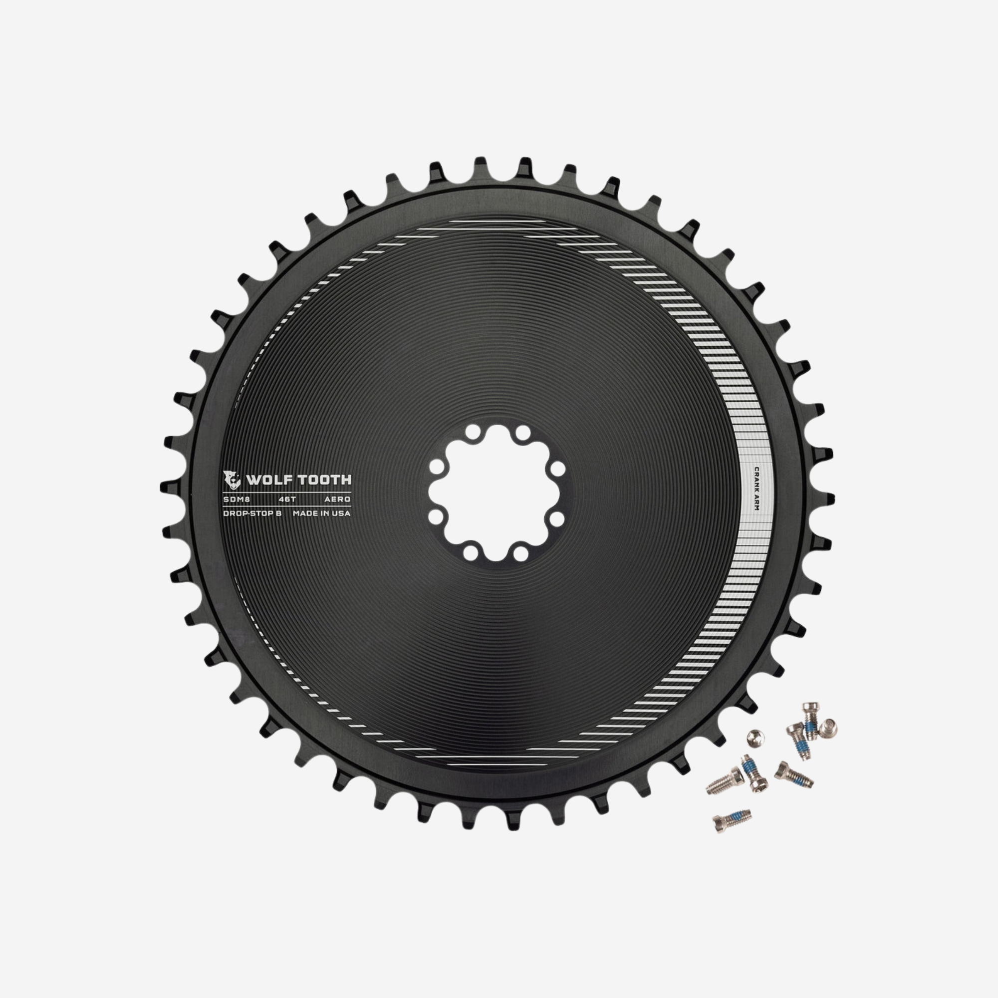 Wolf Tooth Aero 直装链轮，适用于 Sram