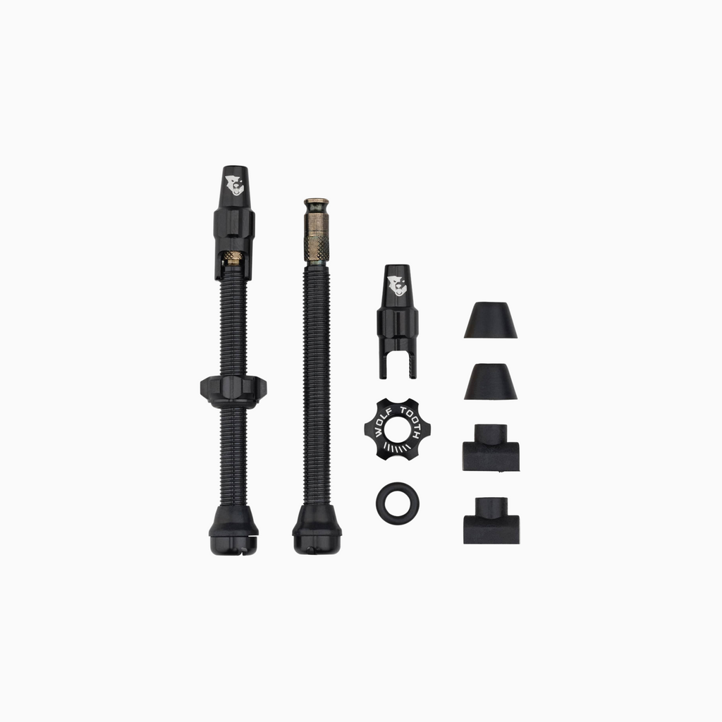 Wolf Tooth Tubeless Valve Stem Kit for Clik Valves - Black