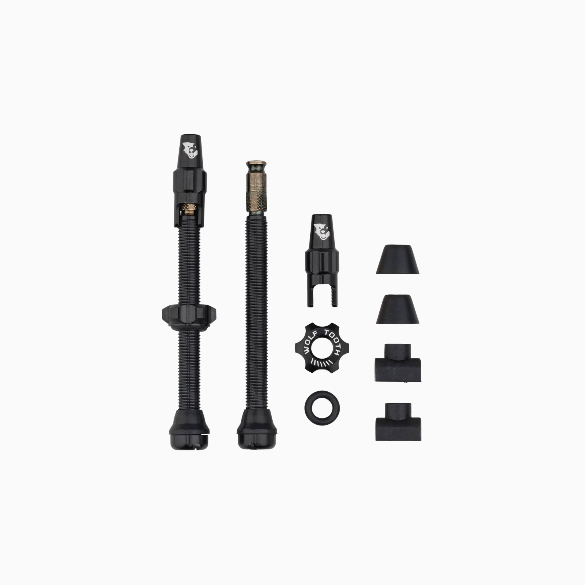 Wolf Tooth Tubeless Valve Stem Kit for Clik Valves - Black