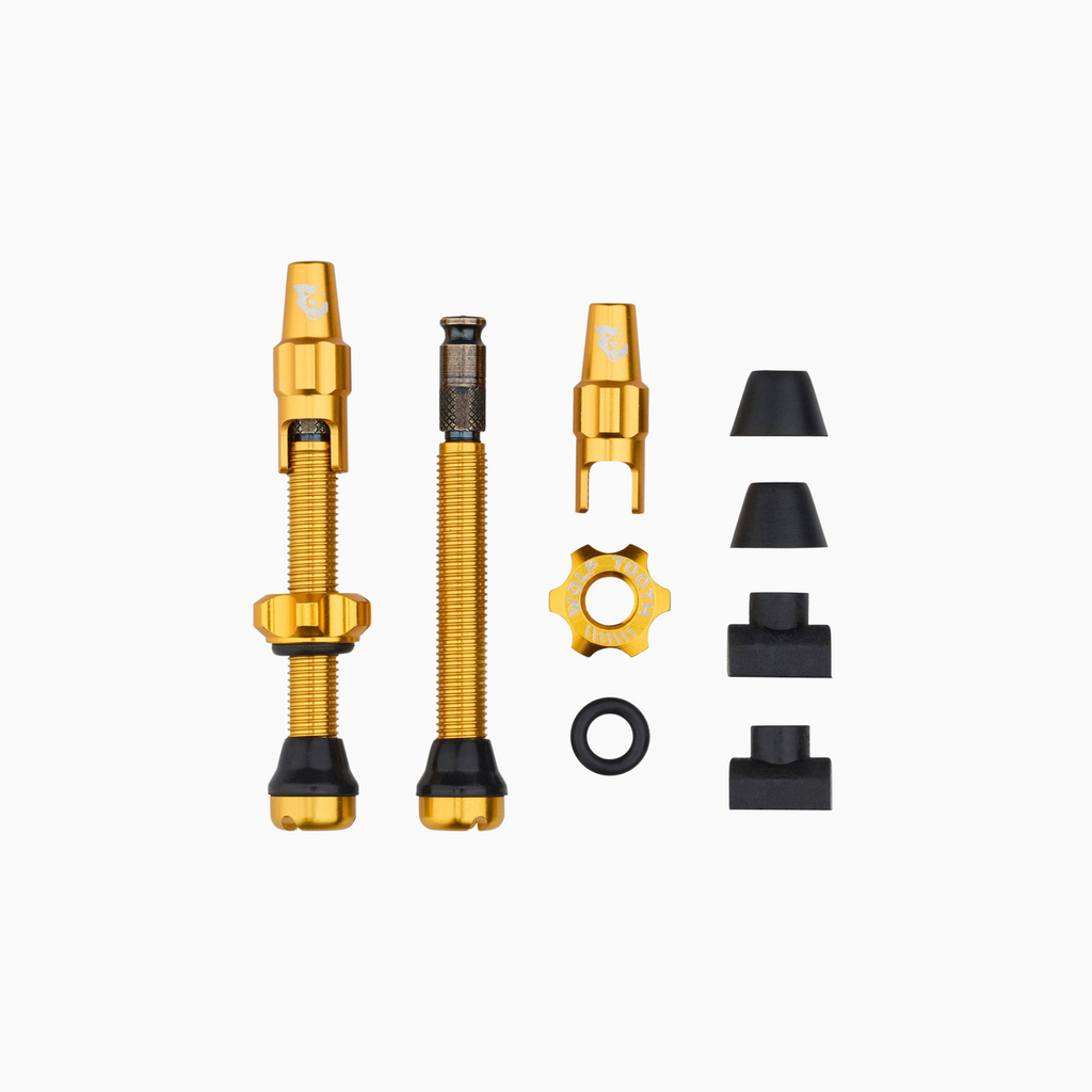 Wolf Tooth Tubeless Valve Stem Kit for Clik Valves - Gold