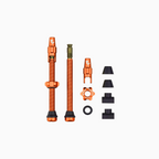 Wolf Tooth Tubeless Valve Stem Kit for Clik Valves - Orange