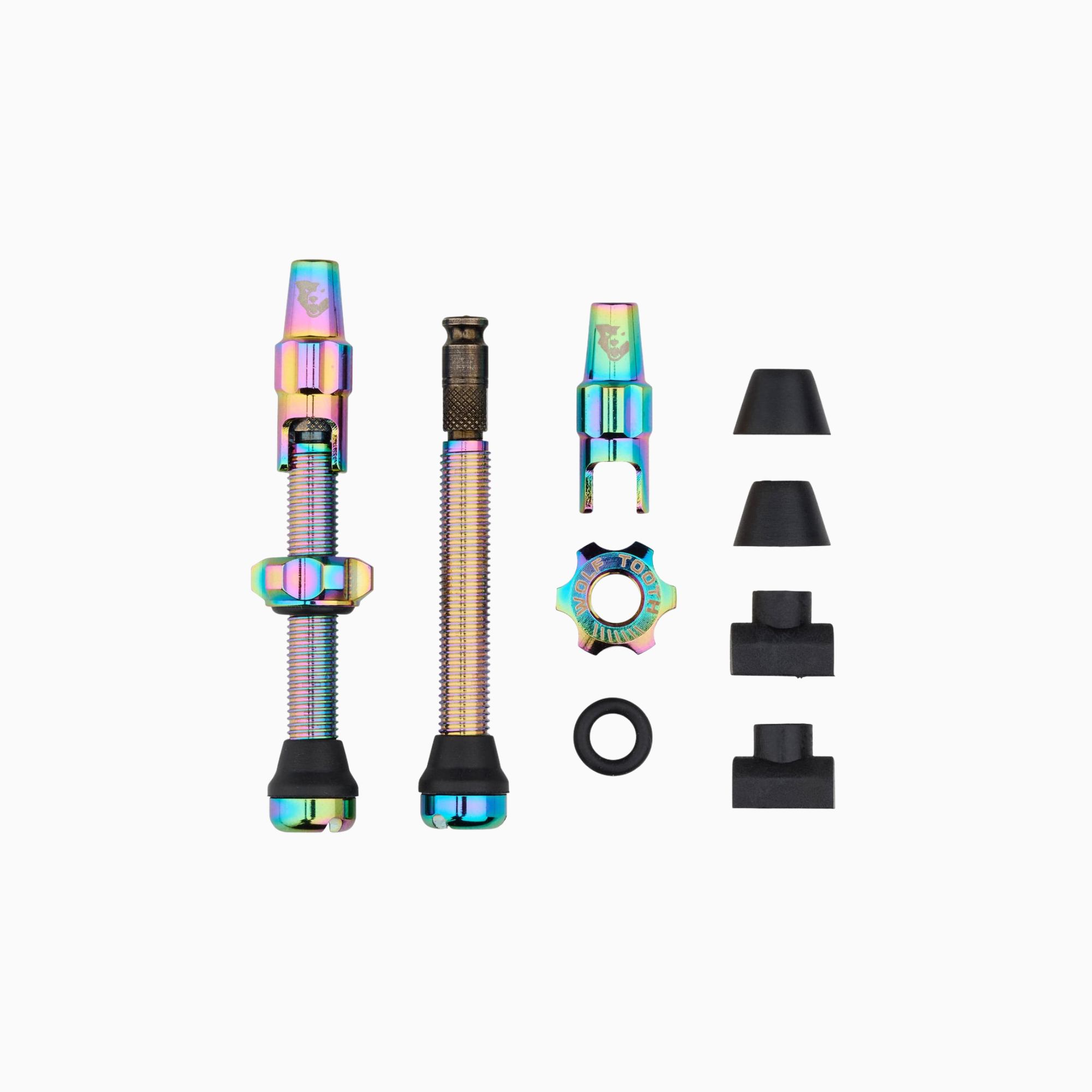 Wolf Tooth Tubeless Valve Stem Kit for Clik Valves - Oil Slick
