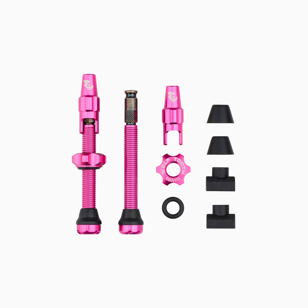 Wolf Tooth Tubeless Valve Stem Kit for Clik Valves - Pink