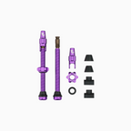 Wolf Tooth Tubeless Valve Stem Kit for Clik Valves - Ultraviolet Purple