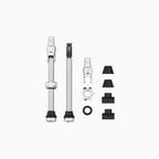 Wolf Tooth Tubeless Valve Stem Kit for Clik Valves - Raw Silver