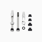 Wolf Tooth Tubeless Valve Stem Kit for Clik Valves - Raw Silver
