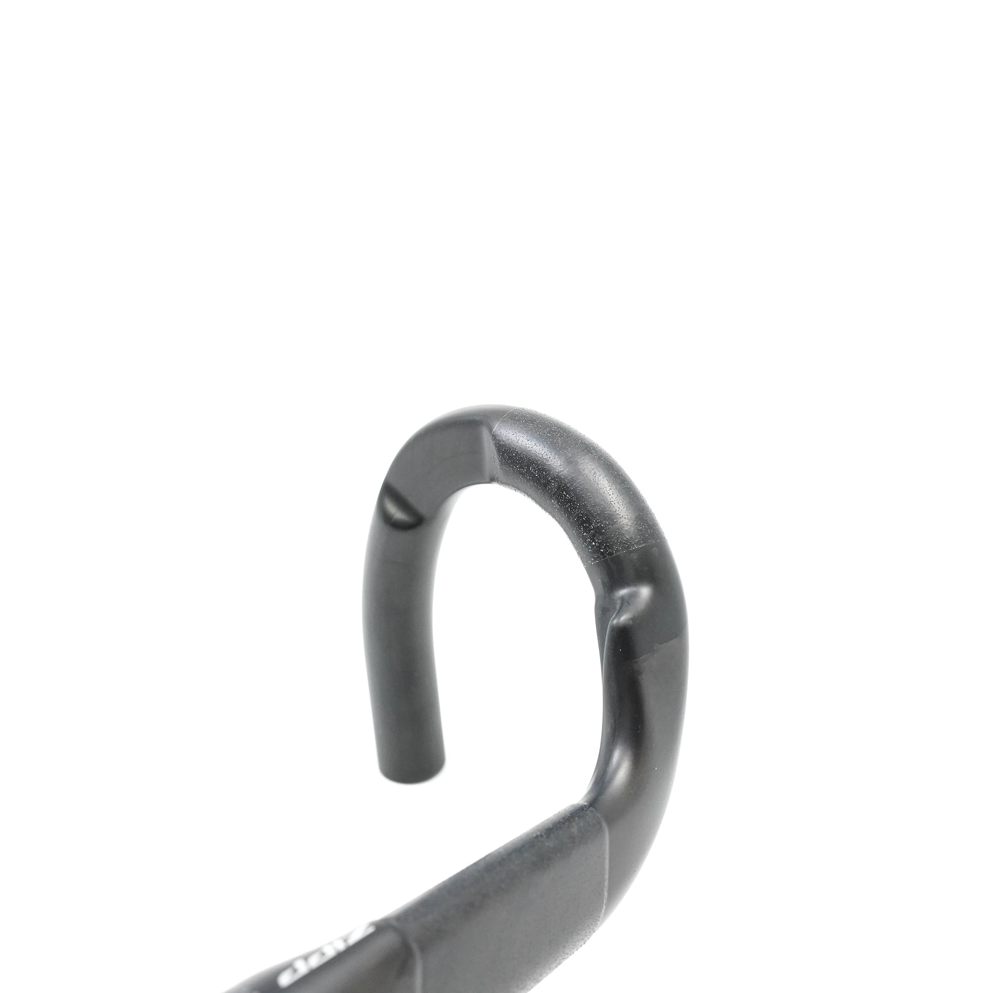 Guidon De Course Zipp SL-80 En Carbone - Largeur 44 Cm, Diamètre 31,8 Mm, Noir Naturel Mat