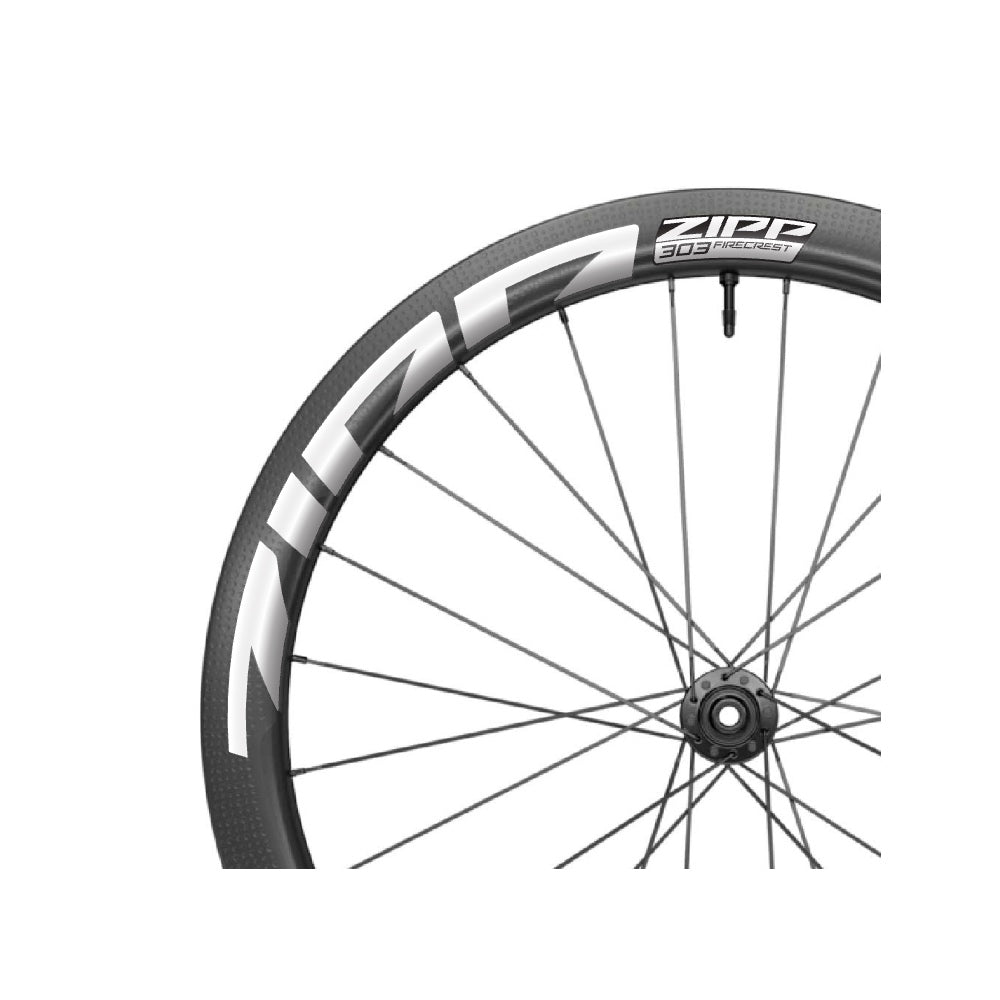 Zipp 404 Firecrest Decal Kit - Matte White