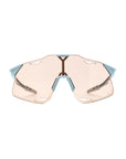 100% Hypercraft Sunglasses - Matte Stone Grey (HiPer Coral Lens) - CCACHE