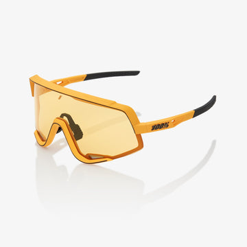 100% Glendale Sunglasses - Soft Tact Mustard (Yellow Lens) - CCACHE