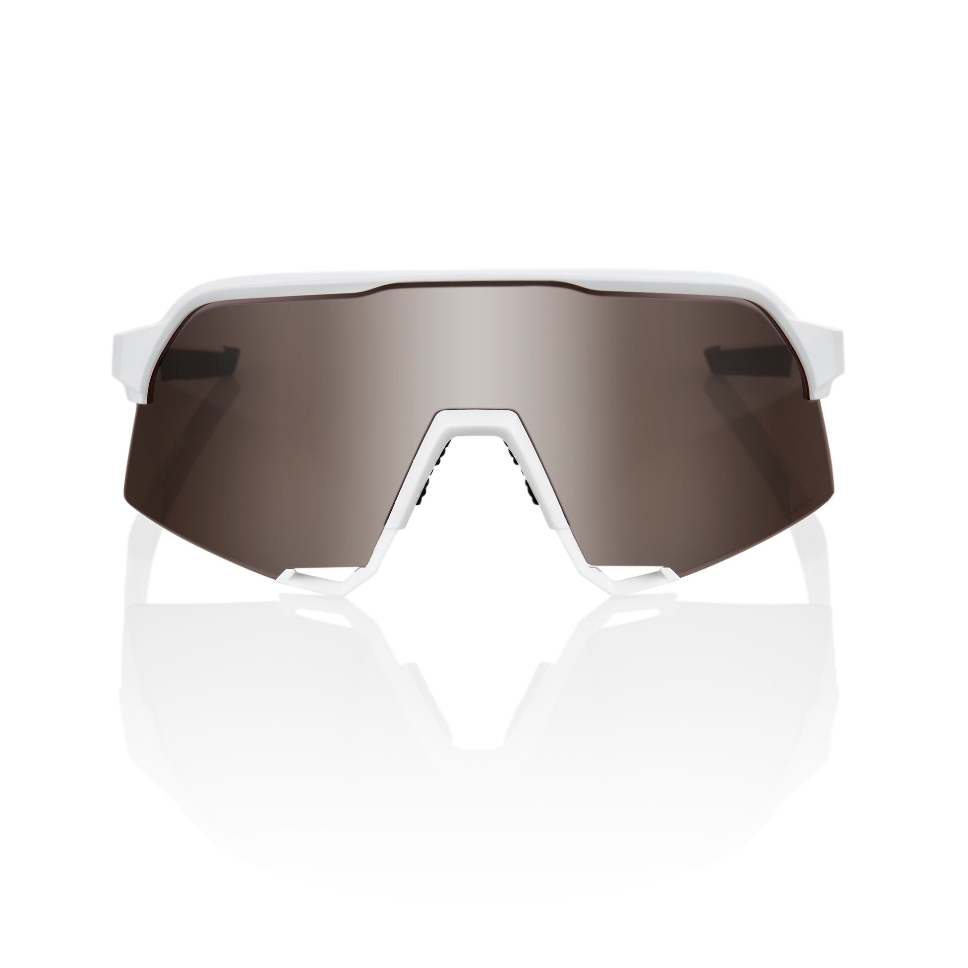 100% S3 - Matte White (HiPER Silver Mirror) – CCACHE