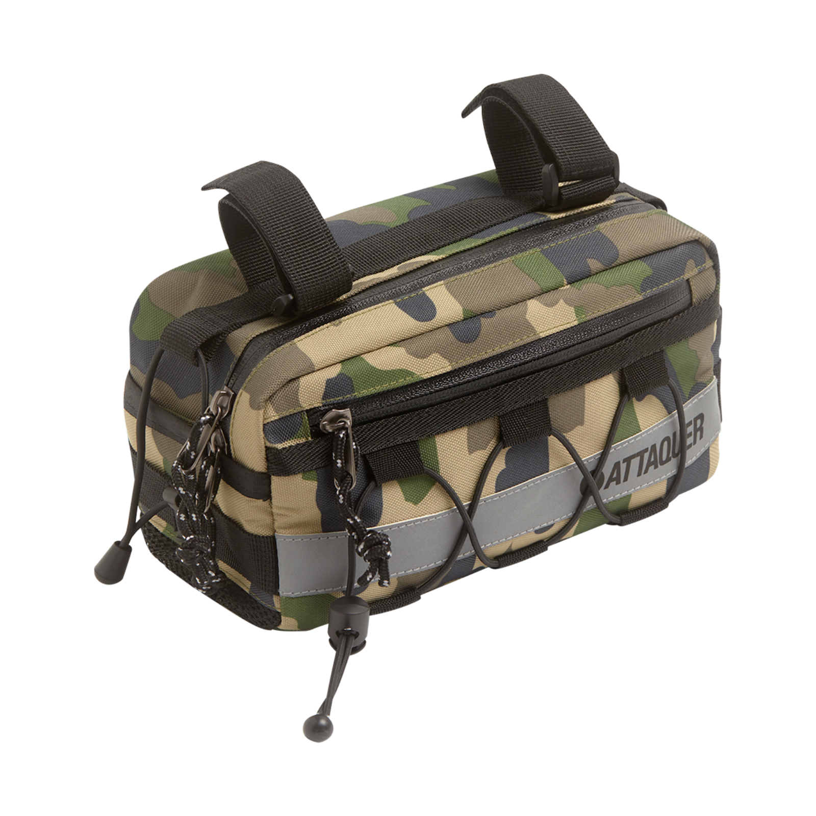 Attaquer Adventure Handlebar Bag Square - Camo