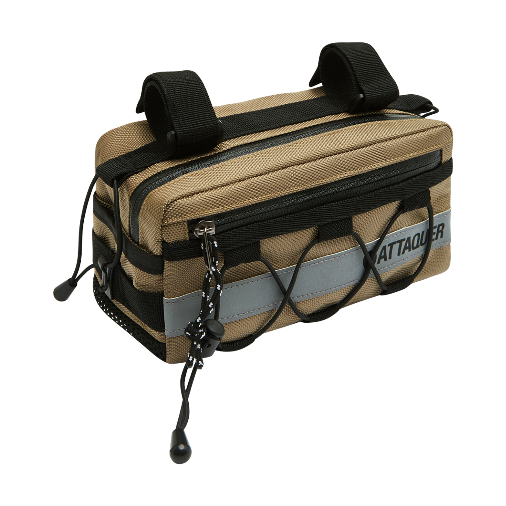 Attaquer Adventure Handlebar Bag Square - Tan
