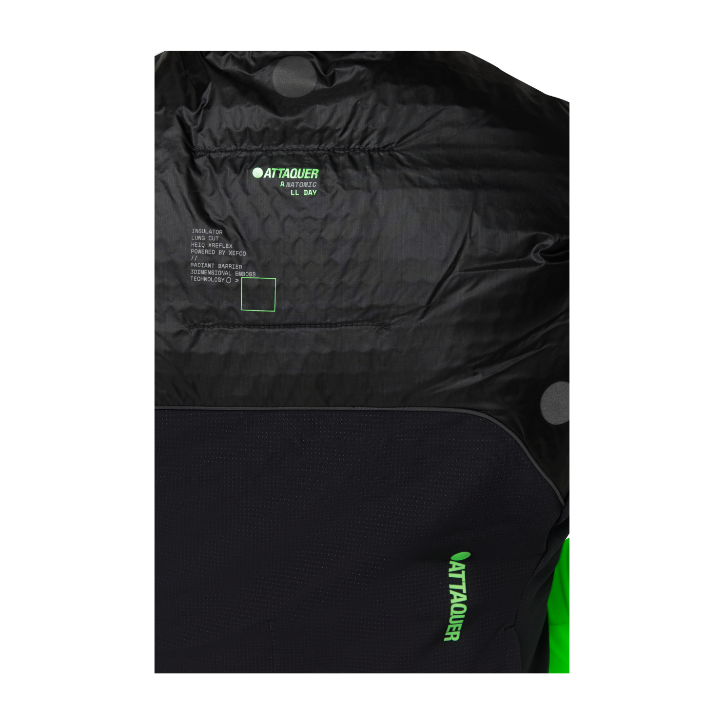 Attaquer All Day Anatomic Insulator Gilet - Black