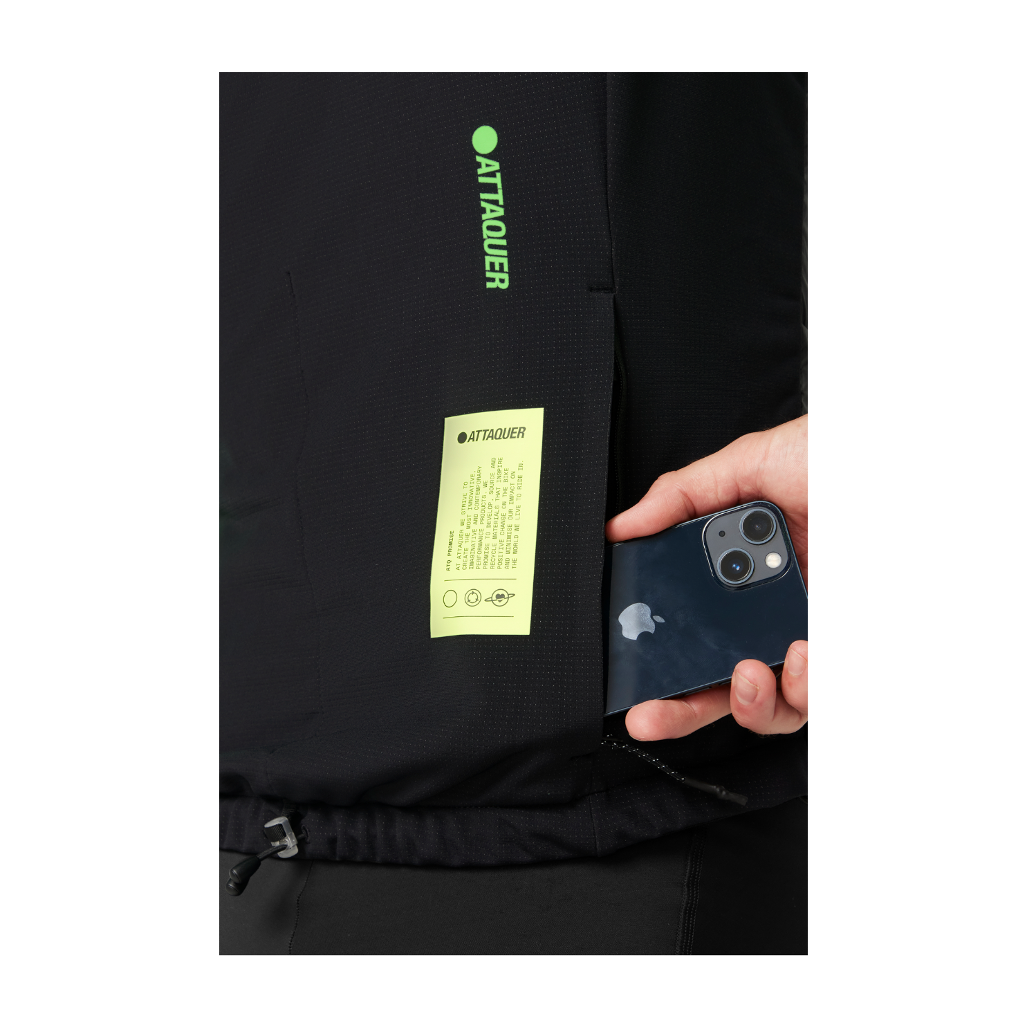 Attaquer All Day Anatomic Insulator Gilet - Black