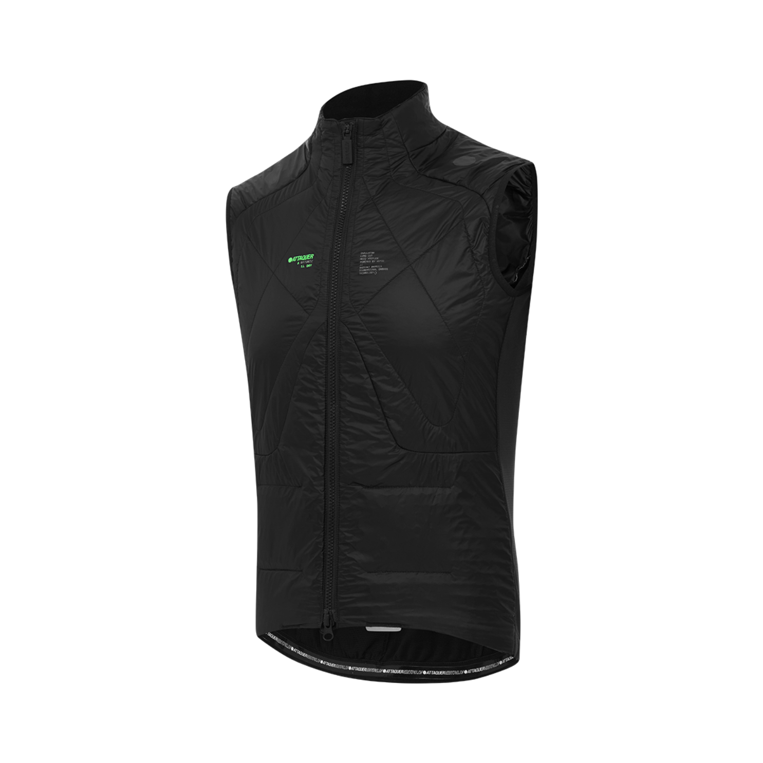 Attaquer All Day Anatomic Insulator Gilet - Black
