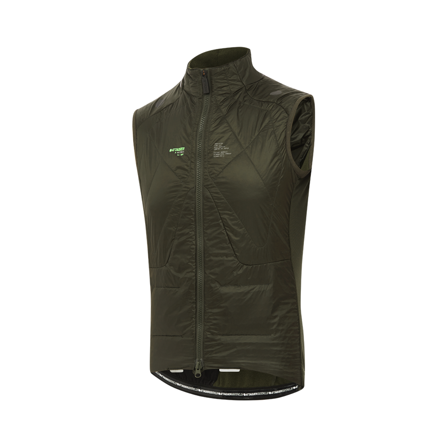 Attaquer All Day Anatomic Insulator Gilet - Pine