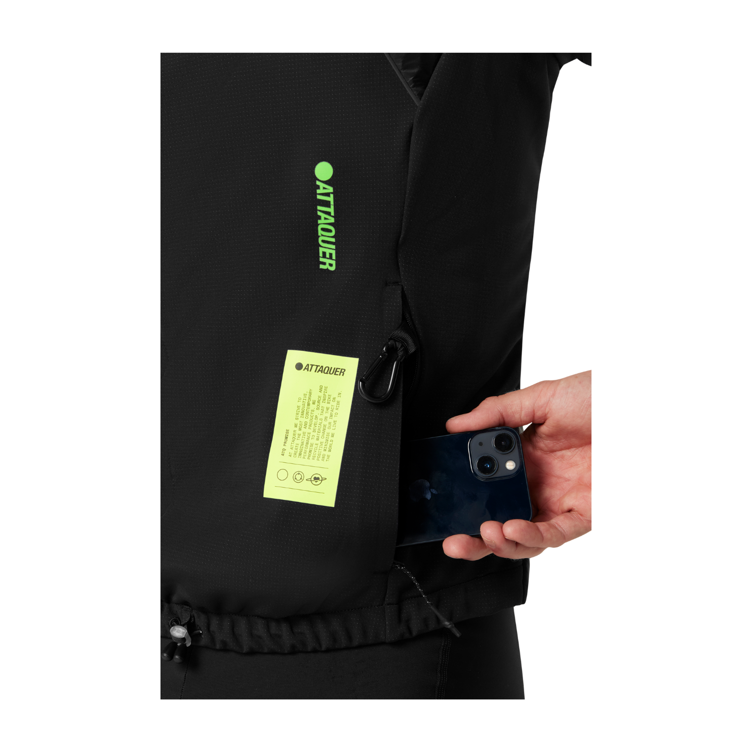Attaquer All Day Anatomic Insulator Jacket - Black