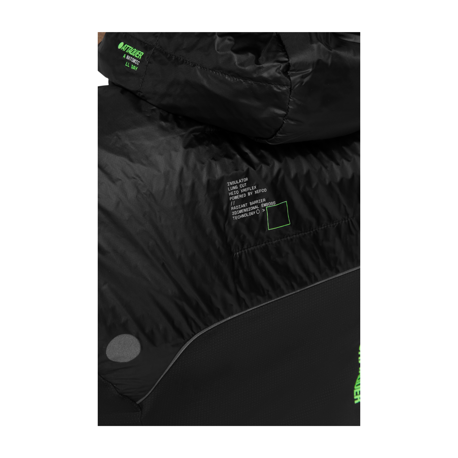Attaquer All Day Anatomic Insulator Jacket - Black