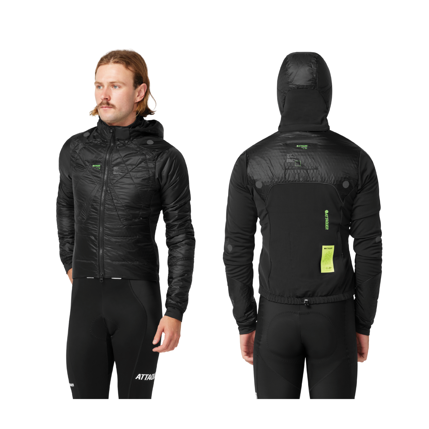 Attaquer All Day Anatomic Insulator Jacket - Black