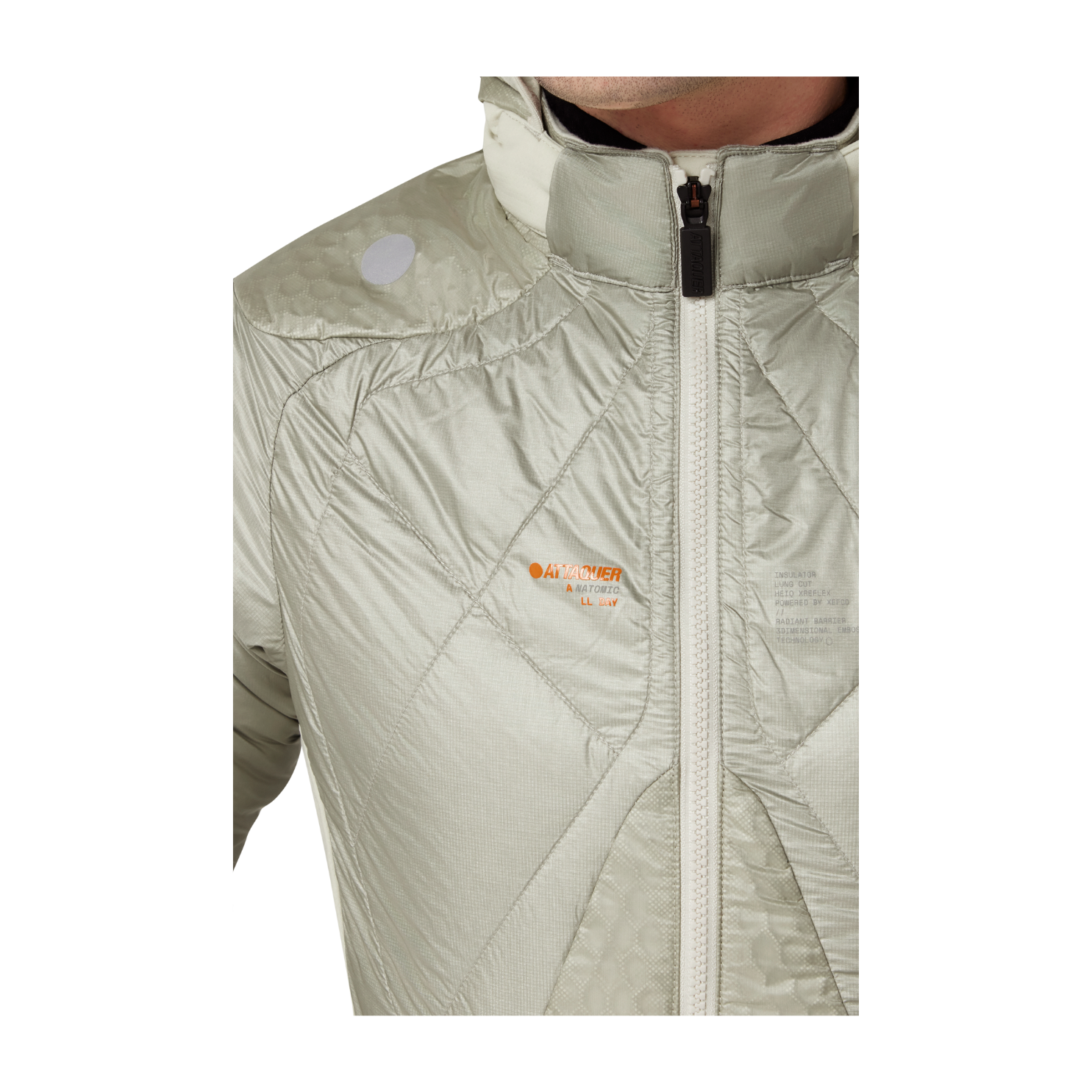 Attaquer All Day Anatomic Insulator 夹克 - 蛋壳色