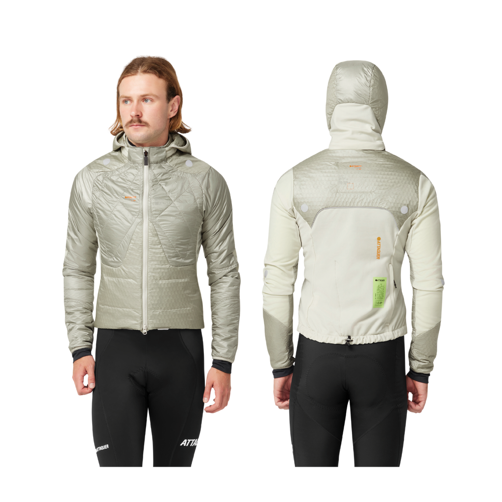 Attaquer All Day Anatomic Insulator 夹克 - 蛋壳色