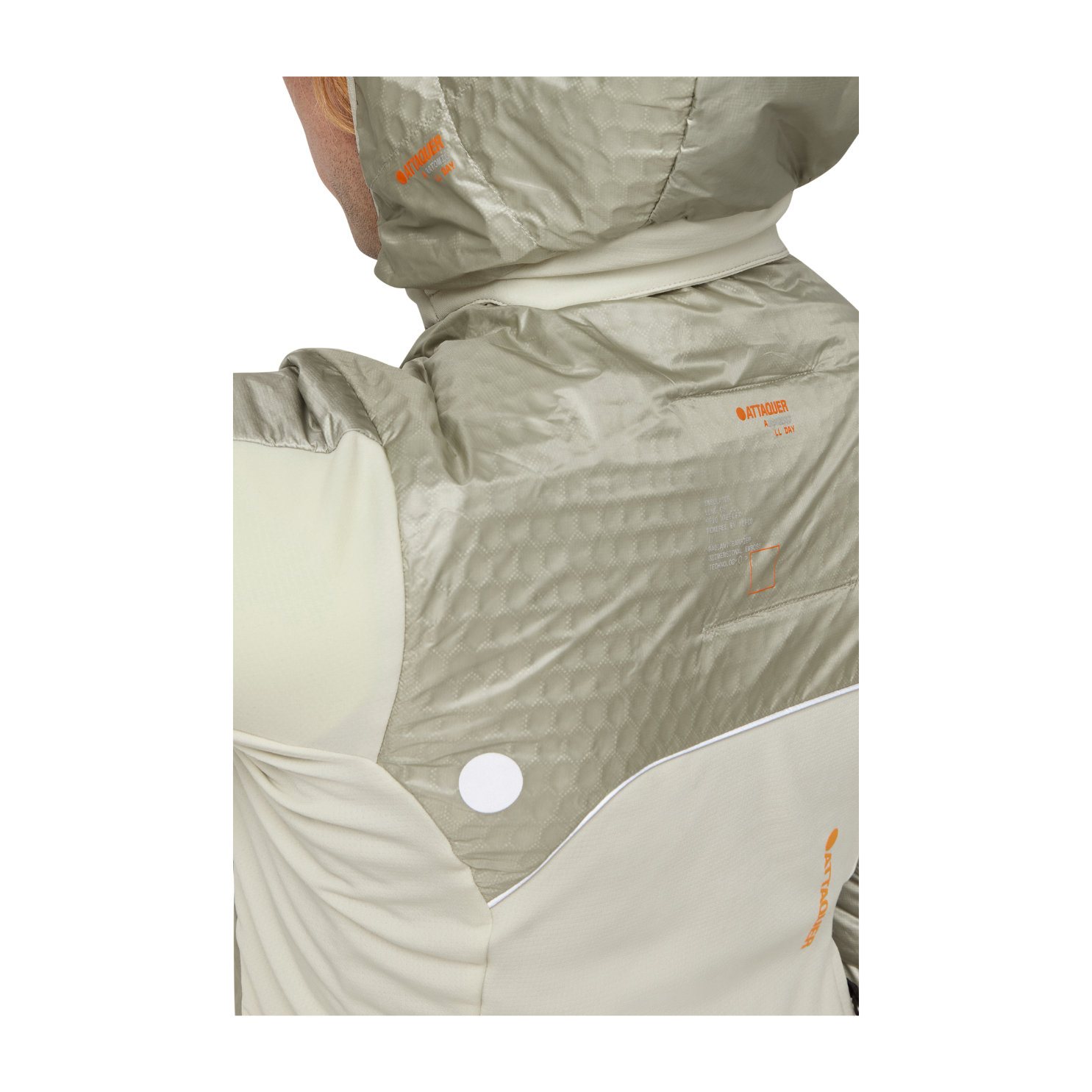 Attaquer All Day Anatomic Insulator Jacket - Eggshell
