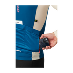 Attaquer All Day Summer Long Sleeve Jersey - Blue/Eggshell