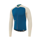 Attaquer All Day Summer Long Sleeve Jersey - Blue/Eggshell
