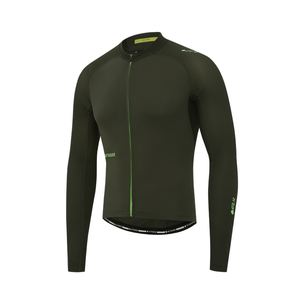 Attaquer All Day Summer Long Sleeve Jersey - Pine