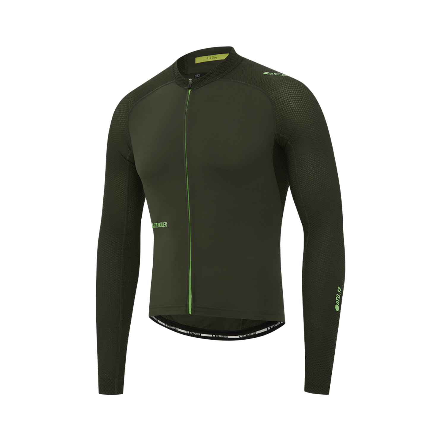 Attaquer All Day Summer Long Sleeve Jersey - Pine
