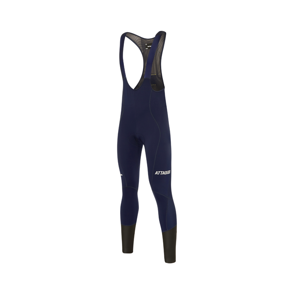 Attaquer All Day Winter Bib Long - Navy Reflective Logo