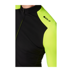 Attaquer All Day Winter Long Sleeved Jersey - Black/Acid Lime