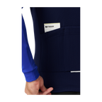 Attaquer All Day Winter Long Sleeved Jersey - Navy/Fluro