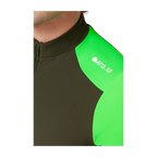 Attaquer All Day Winter Long Sleeved Jersey - Pine/Fluro Green