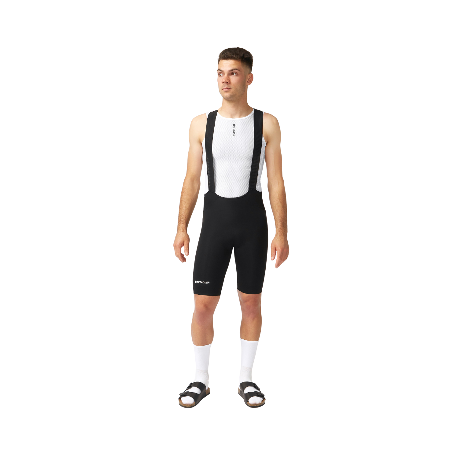 Buy Race Bib Short Black/White Attaquer CCACHE