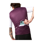 Attaquer Race Rain Softshell Gilet - Burgundy