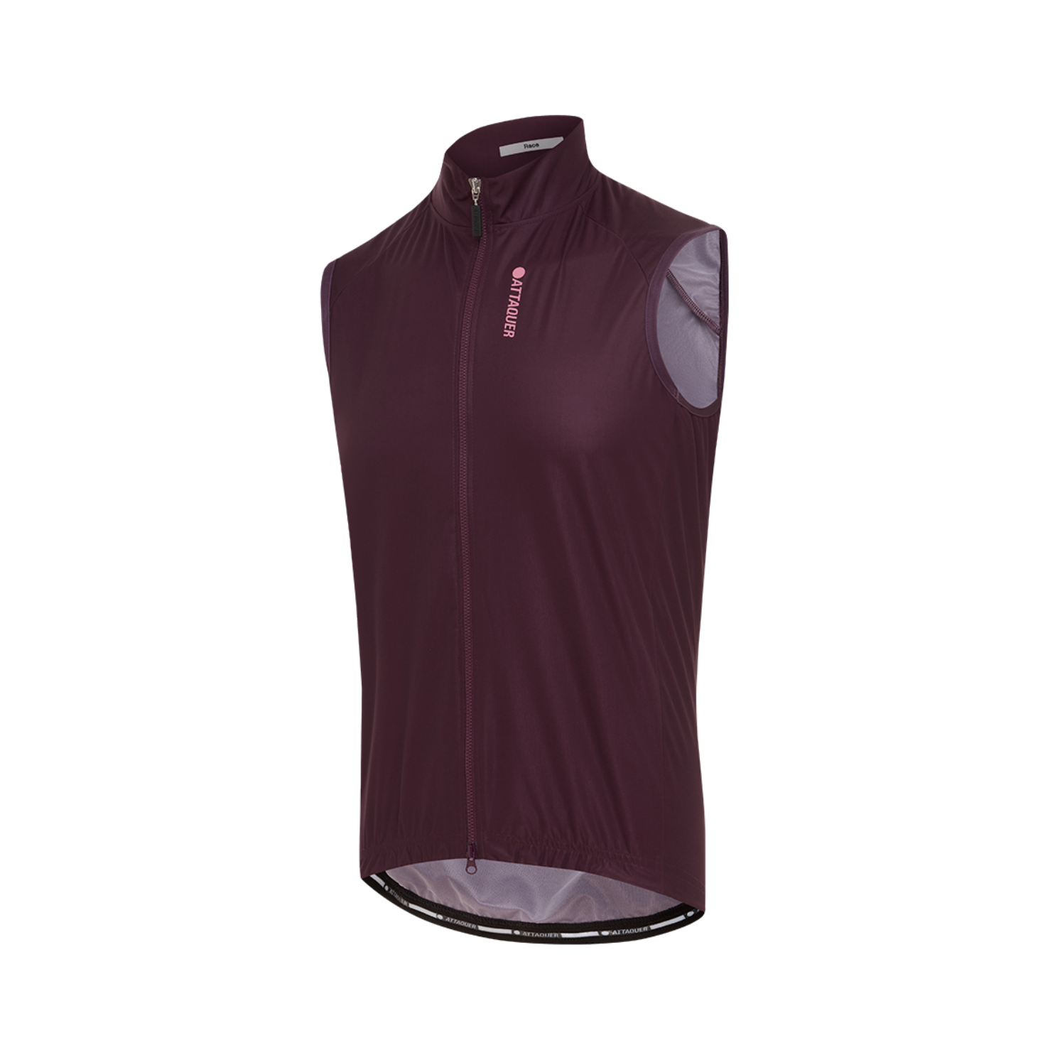 Attaquer Race Rain Softshell Gilet - Burgundy
