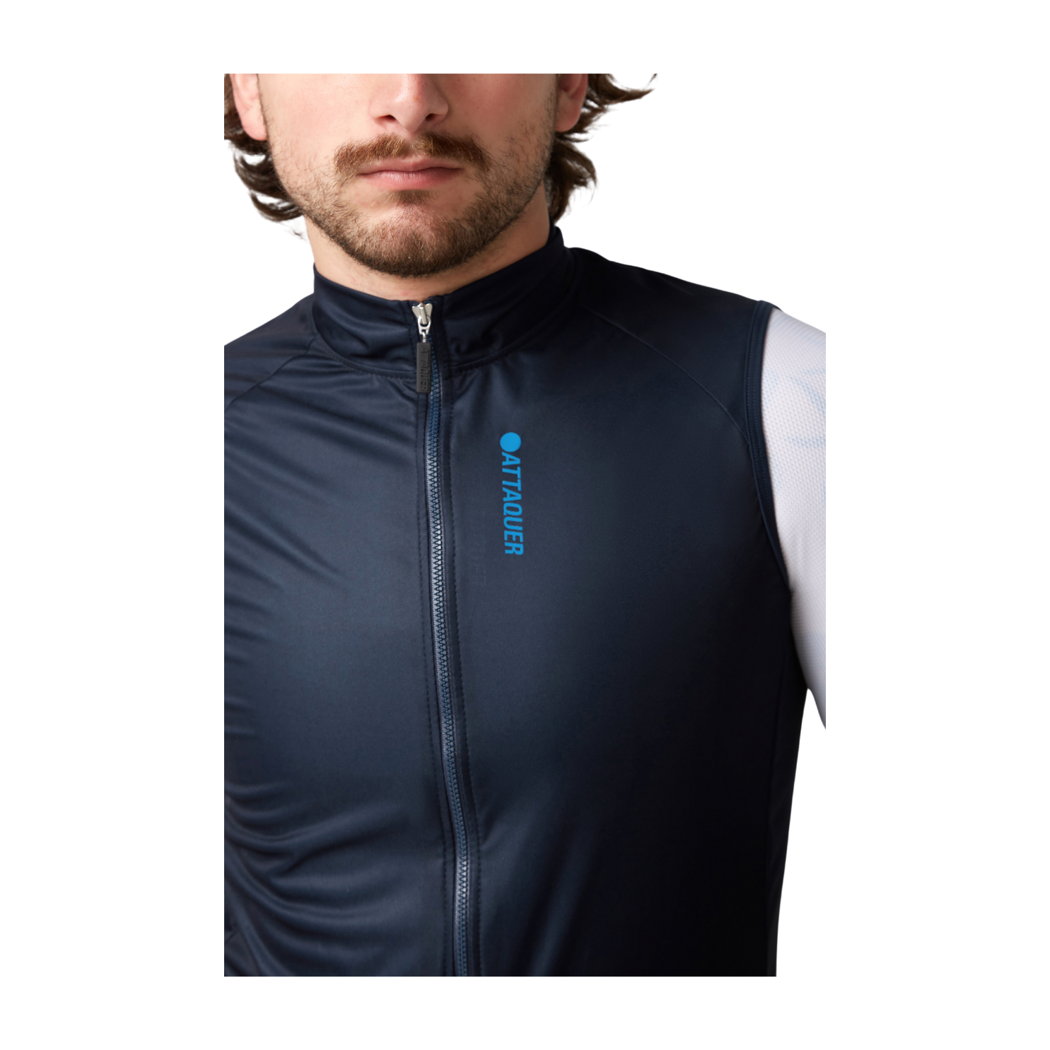 Attaquer Race Rain Softshell Gilet - Navy