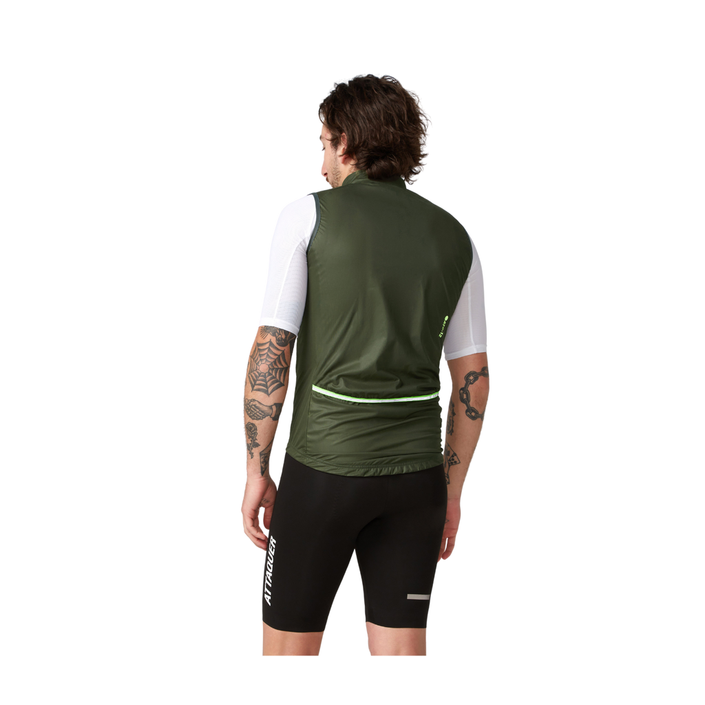 Attaquer Race Rain Softshell Gilet - Pine