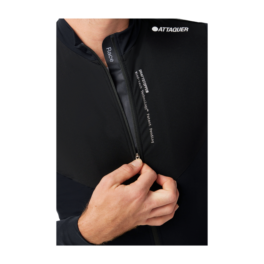 Attaquer Race Winter Long Sleeved Jersey - Black