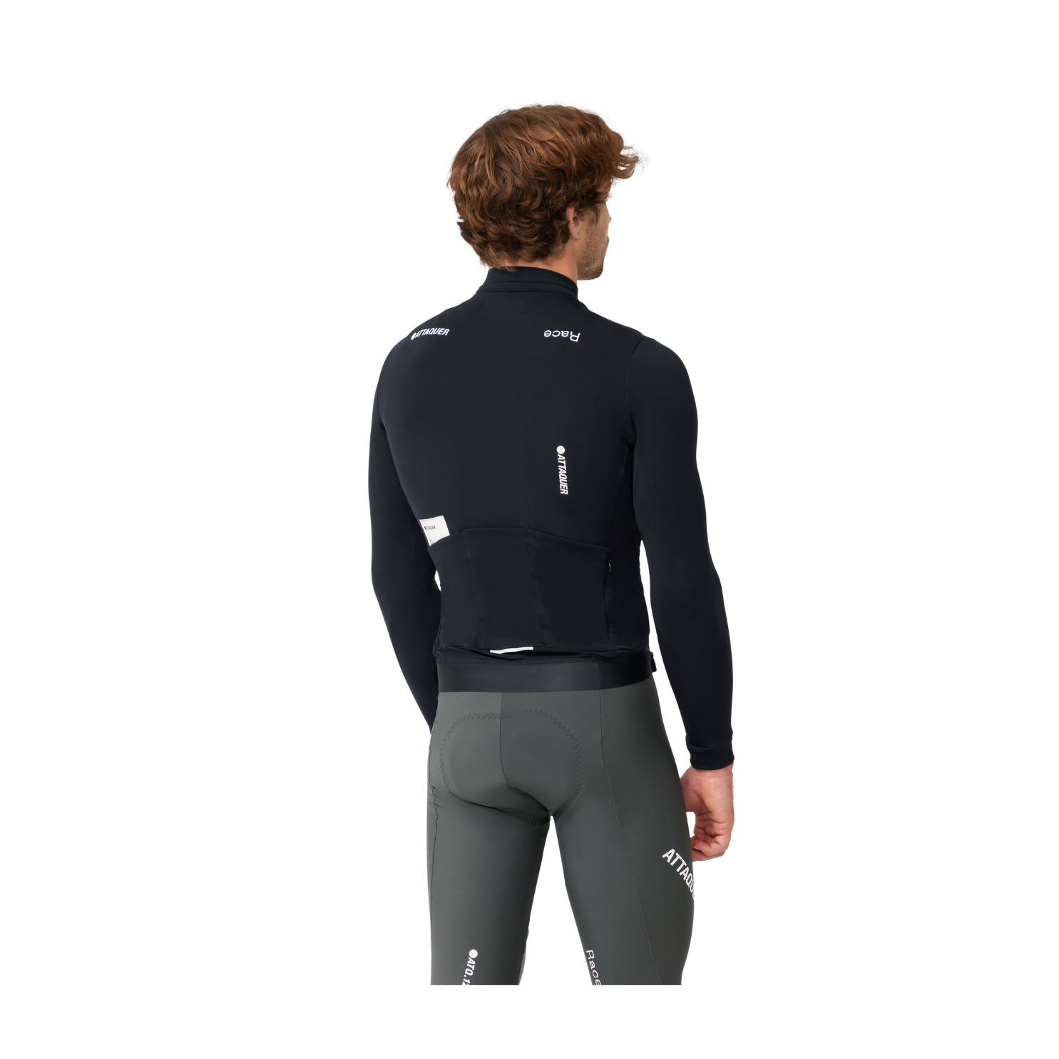 Attaquer Race Winter Long Sleeved Jersey - Black