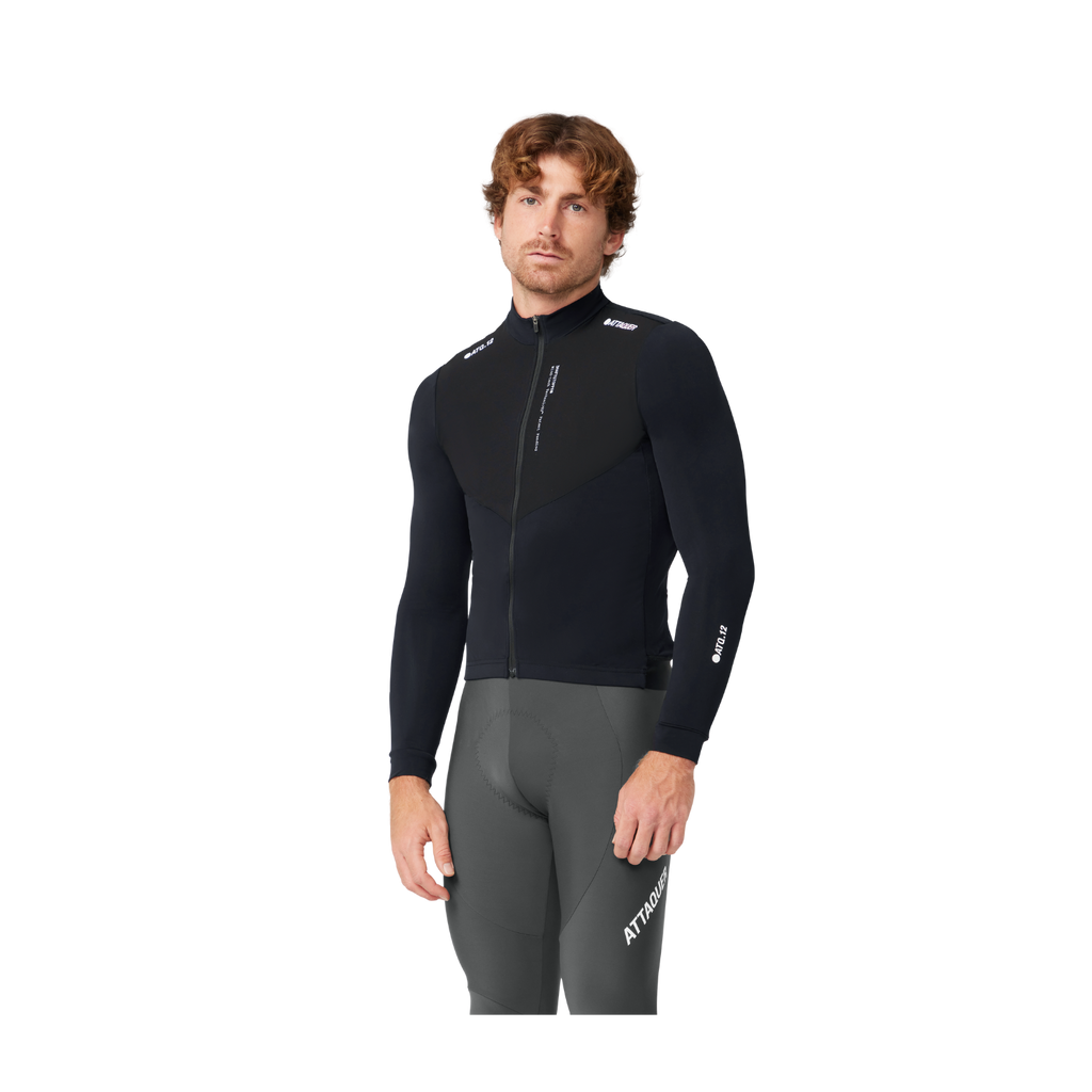 Attaquer Race Winter Long Sleeved Jersey - Black