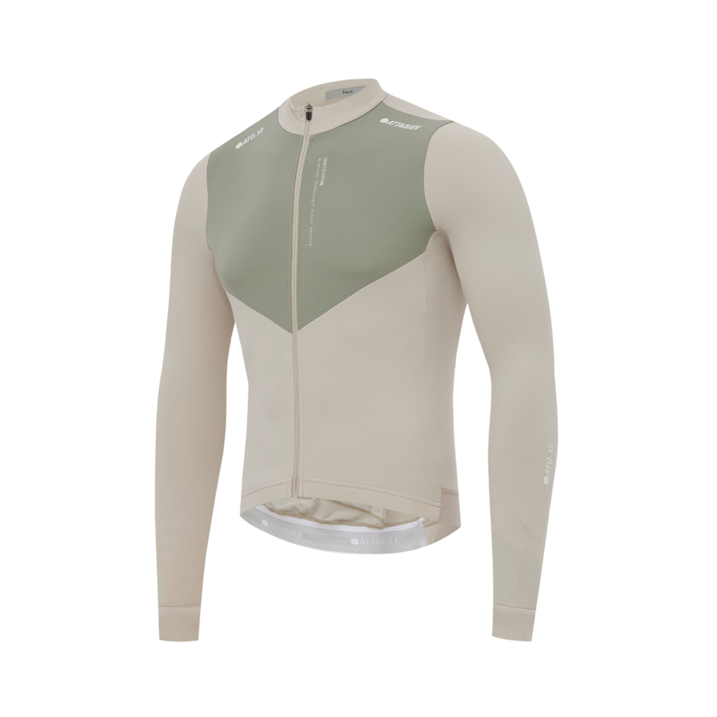 Attaquer Race Winter Long Sleeved Jersey - Eggshell