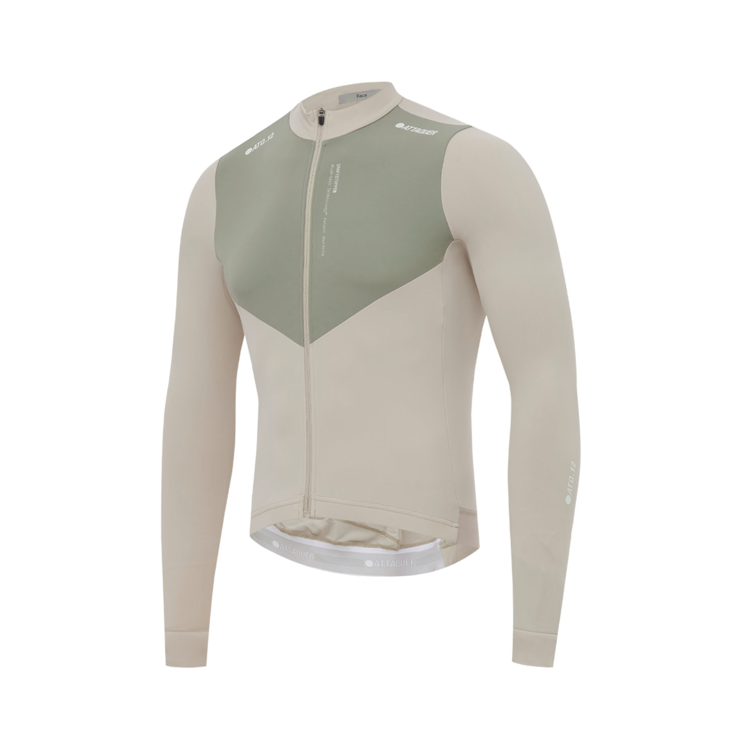 Attaquer Race Winter Long Sleeved Jersey - Eggshell